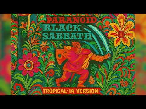 "Paranoid" Black Sabbath | Reimagined as Heavy #tropicalia  #aimusicvideo #coverai