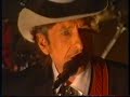 Bob Dylan performs Cry A While at The Grammys 2002