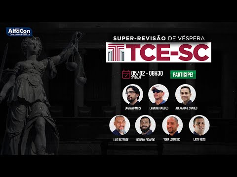 Super Revisão de Véspera - TCE SC - AlfaCon