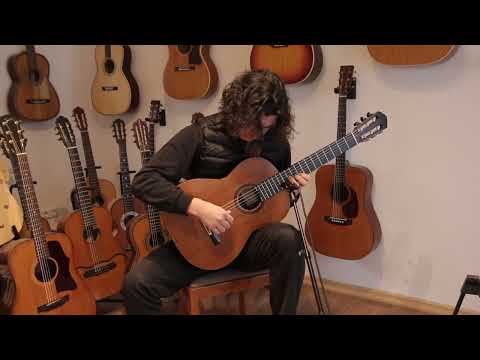 Matthias Dammann 1994 "double-top" - handmade high-end classical guitar by the most famous luthier of Germany + video! image 14