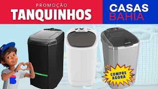 OFERTA IMPERDÍVEL! Tanquinhos de Lavar roupa a partir de R$300 nas Casas Bahia ??️