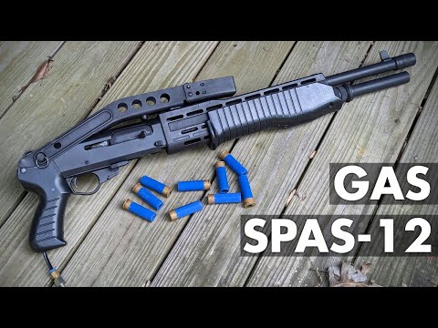 Airsoft Gas Blowback, Shell-Ejecting SPAS-12 Custom Build