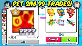 Pet Simulator 99 Trading is BROKEN! #roblox