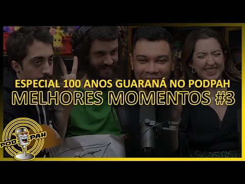 MELHORES MOMENTOS #3 ESPECIAL 100 ANOS GUARANÁ Inutilismo, Canella, Defante, Igor Guimaraes e Laura