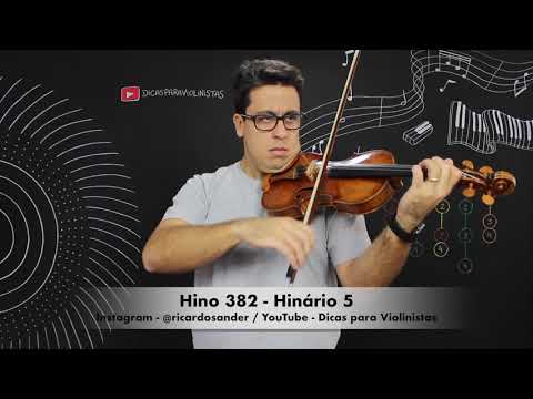 Hino 382 Violino Hinário 5 CCB