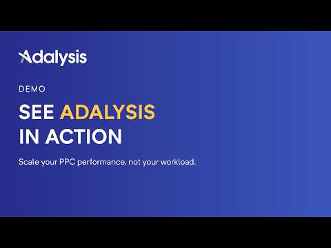 See Adalysis in action