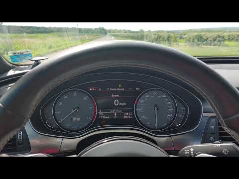 Audi S6 (C7) STOCK Launch Control!!