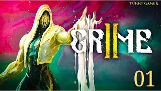 GRIME II Full Demo Gameplay Part -1 Temple Of Hands Bosses - Overgrown Barrier, Bound Shell