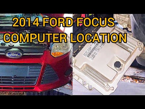2014 FORD FOCUS 2.0L ECM ENGINE COMPUTER PCM ECU LOCATION