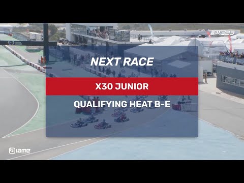 [LIVE] IWF23 X30 : Junior Qualify Heat B-E