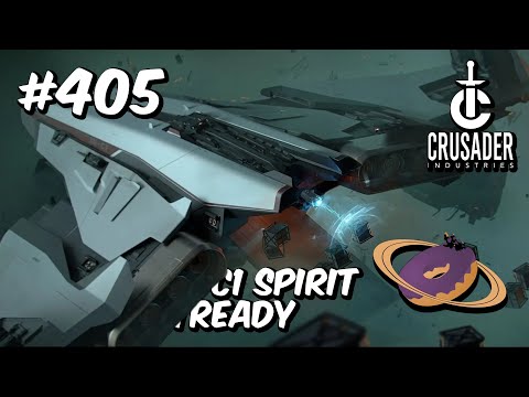 Star Citizen #405 🚀 CRUSADER C1 Spirit - Flightready [4k60FPS]