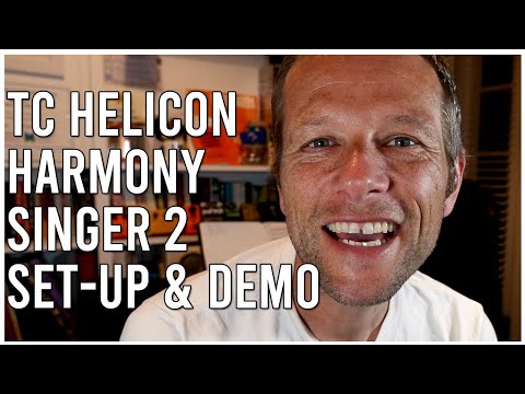 TC Helicon Harmony Singer 2 Pedal Demo : Piano