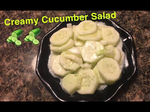 How to Make: Creamy Cucumber Salad