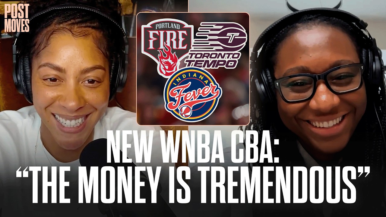 Candace Parker & Aliyah Boston on New WNBA CBA, Fever Schedule & Expansion Draft | Post Moves
