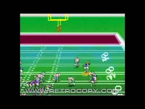 Troy Aikman NFL Football Megadrive