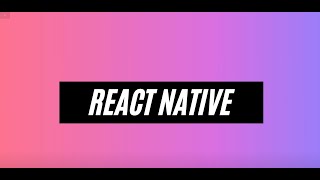 React Native Geliştirme Ortamının Kurulumu | Windows