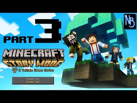Minecraft Story Mode (Episode 5) Walkthrough Part 3 No Commentary