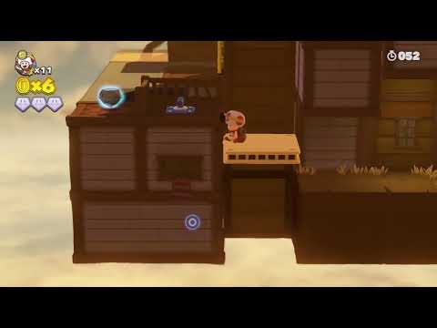 Captain Toad Treasure Tracker Glitch-Switch Clips