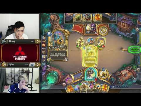 Shaxy vs Tyler ||《爐石戰記》大師職業賽 亞太區 第二季 - W5D2