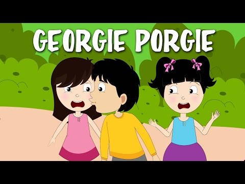 Georgie Porgie Pudding And Pie | Nursery Rhyme With Lyrics | English Rhymes For Kids