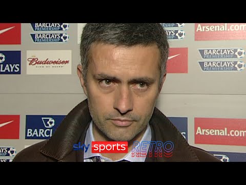 Jose Mourinho preferring not to speak in 2004