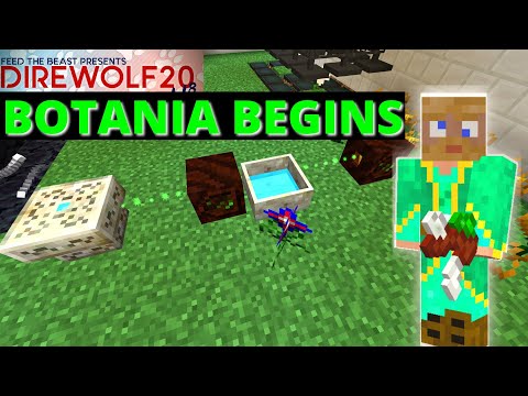 Direwolf20 1.18 Lets Play - Botania Begins