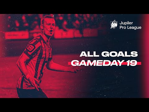 Jupiler Pro League | Alle doelpunten speeldag 19