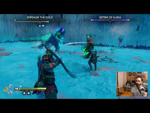 Svipdagr The Cold and Sisters of Illska Damageless | Give Me God of War Difficulty | No Rage