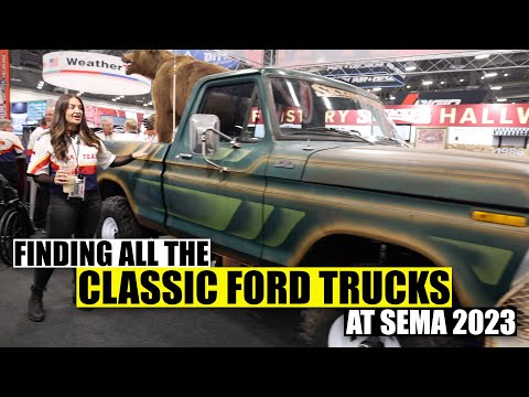 SEMA 2023 | Finding all the Classic Ford Trucks