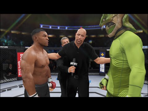 Mike Tyson vs. Green Cobra - EA Sports UFC 4 - Boxing Club 🥊