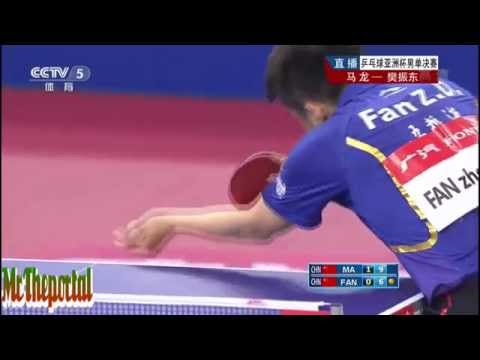 Asian Cup 2014 FINAL (HD) - Ma Long Vs Fan Zhendong -