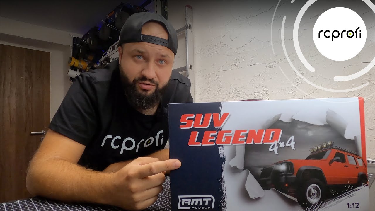 RC auto SUV Legend 4x4 1:12 4WD, modrá + náhradní baterie