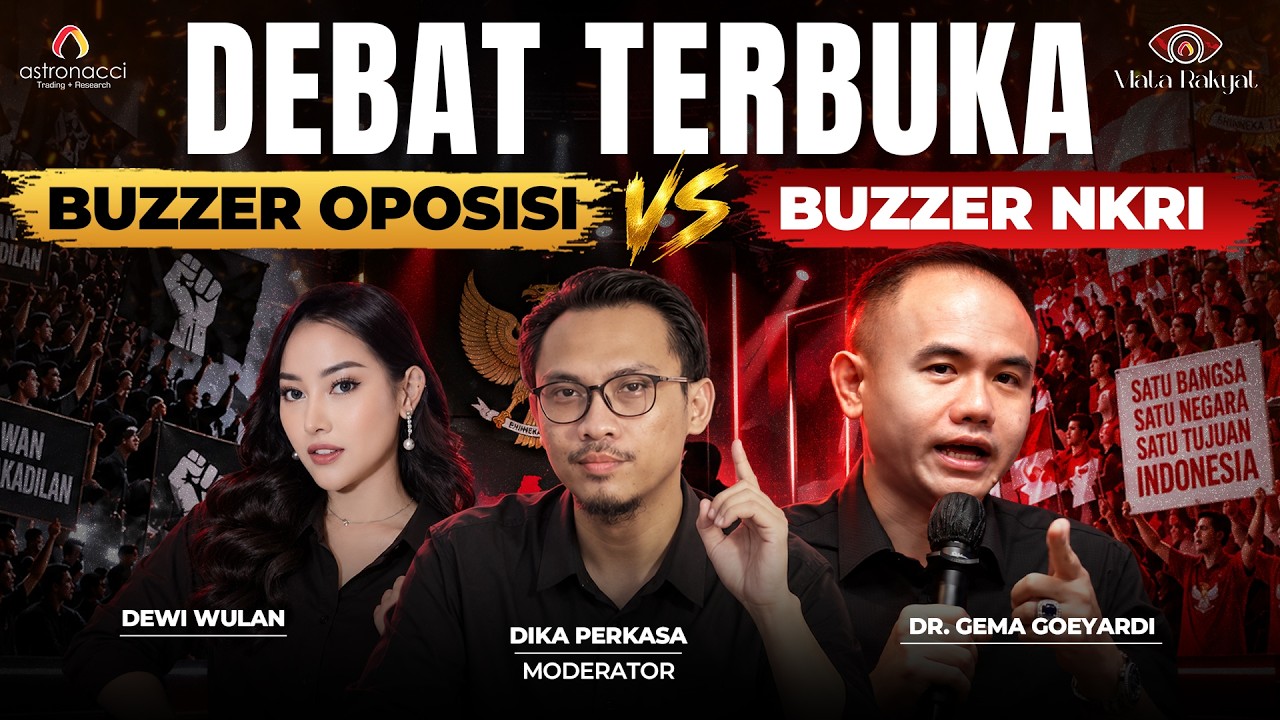 PENJILAT PRABOWO?? BLUNDER KOK DIBELA?? DEBAT TERBUKA BERSAMA BUZZER OPOSISI