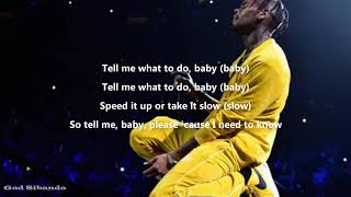 Chris Brown-Tell me what to do(Lyrics)