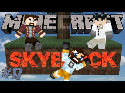 Minecraft - Hardcore Skyblock Part 17: High Stakes Plumbing (Agrarian Skies Mod Pack)