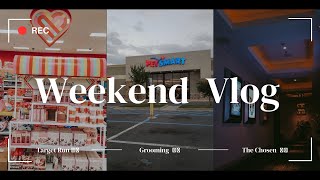 WKND DIARIES ᥫ᭡ | The chosen season 4, target run & more!