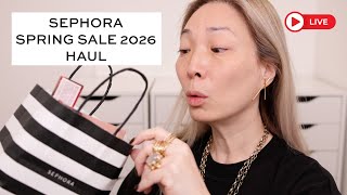 Sephora Spring Sale 2026 Haul + Try-On 📱
