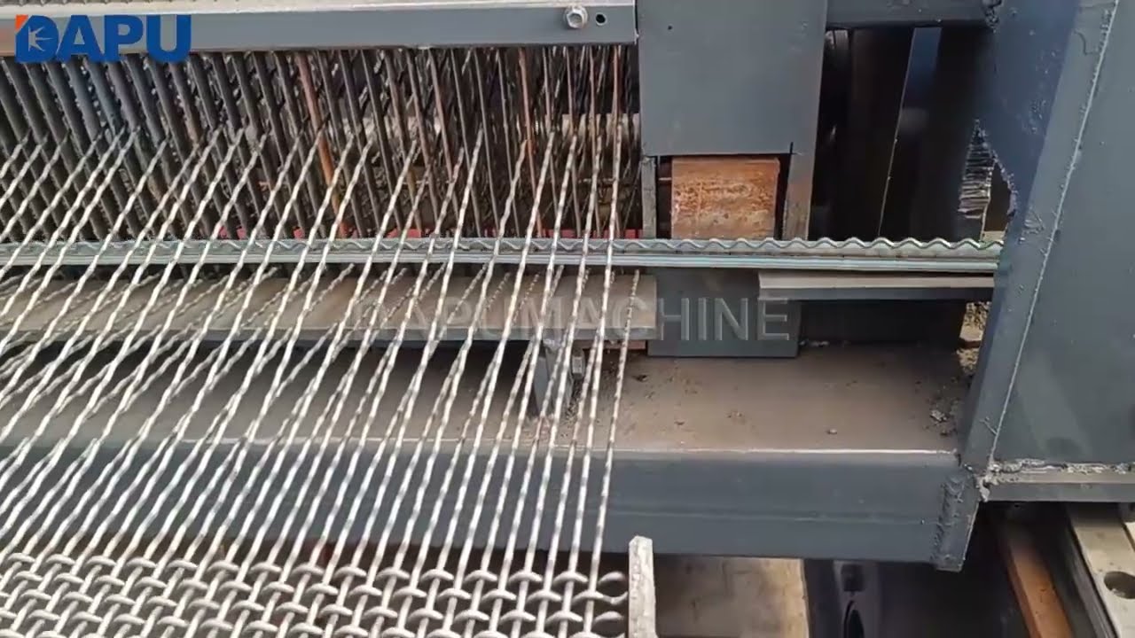 Crimped Wire Mesh Machine