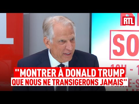 Dominique de Villepin calls on Europe to "show Trump that we will never compromise"