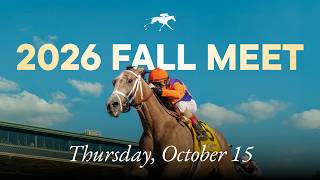 2026 Keeneland Fall Meet Livestream