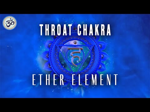 Throat Chakra Healing, Ether Element, ASMR Sound Bath, 432 Hz + 384 Hz Healing Frequencies