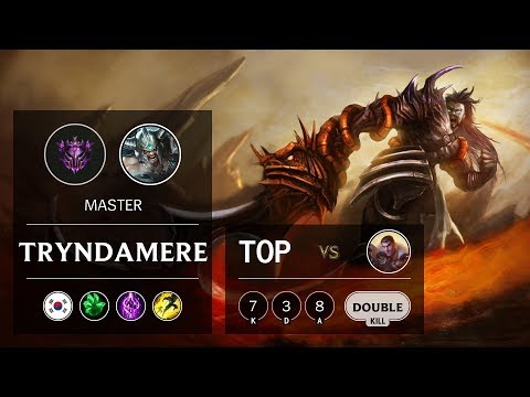 Tryndamere Top vs Jayce - KR Master Patch 9.12