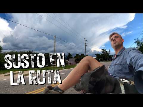 MOMENTO de ESTRES en la RUTA⛈️🐶#91