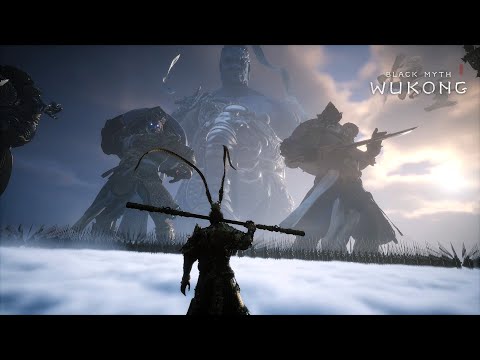 Black Myth Wukong - Opening Cutscenes & Boss Fight (4K 60FPS Cinematic Settings)