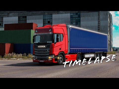 Euro Truck Simulator 2 Timelapse | Scania S450