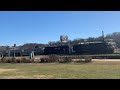 Norfolk Southern Highballing Through Johnson City Tennessee