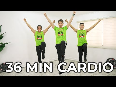 36 MIN EFFECTIVE CARDIO Workout for FAT BURNING | NO JUMPING |  FH#039