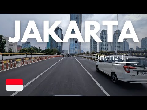 Driving Jakarta 4K - Most Populous Cities In Southeast Asia