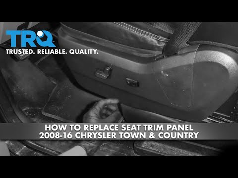 How to Replace Seat Switch Panel 2008-16 Chrysler Town & Country