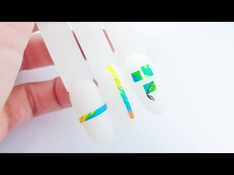 TIE DYE ЭФФЕКТ. СЛАЙДЕР ДИЗАЙН своими руками. Яркий маникюр.